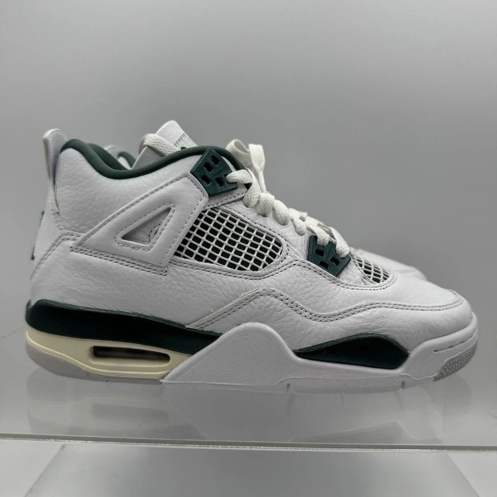 Brand New Nike Air Jordan IV 4 Retro Oxidized Green B-GRADE FQ8213-103 Size 5Y